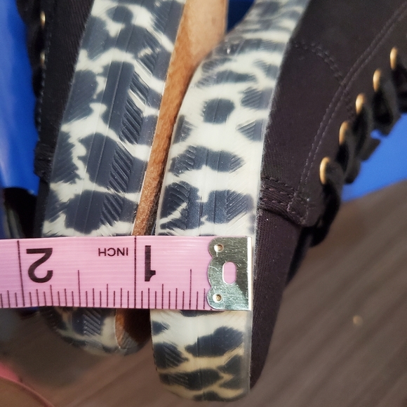 Keds Kickstart Leo Foxing Black Sneakers - Picture 4 of 6